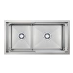 820mm Stainless Steel PINIZ 1 & 1/2 Bowl Workstation Kitchen Sink - Slide Lip - Nano Coated 1.2mm Thick Stainless Steel - Anti-Scratch | HG-953447-1831