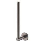 Kaya Hand Towel Rail / Toilet Roll Holder, Gun Metal - Image 4