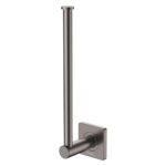 Sansa Hand Towel Rail / Toilet Roll Holder, Gun Metal - Image 4