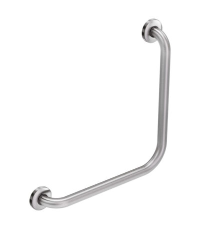 90° Ambulant Care Grab Rail, Stainless Steel