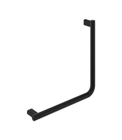 90° Care Slimline Ambulant Care Hand Rail, Matte Black