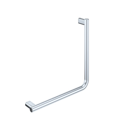 90° Care Slimline Ambulant Care Hand Rail, Stainless Steel