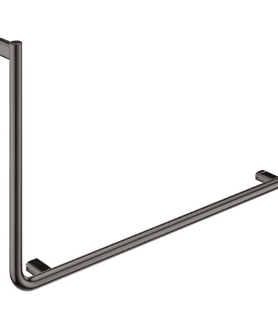 90° Care Slimline Right-Hand Rail, Gun Metal
