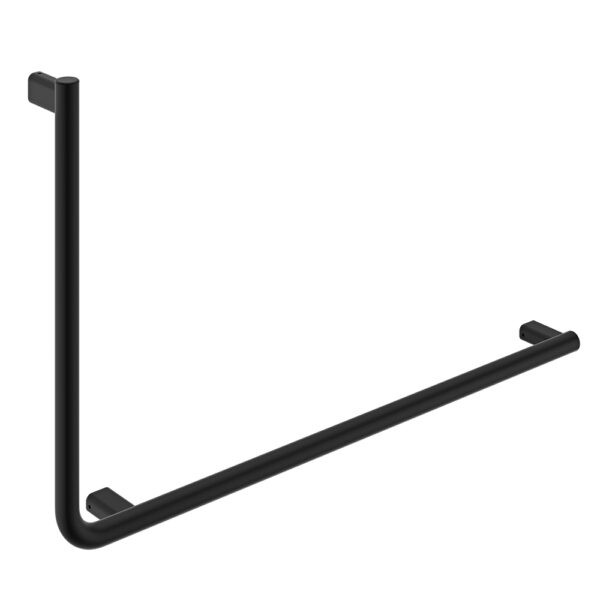 90° Care Slimline Right-Hand Rail, Matte Black