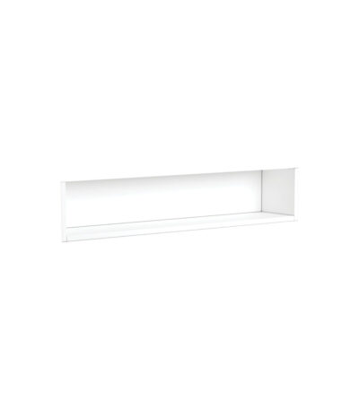900 Display Shelf Insert for Mirror Cabinet, Satin White