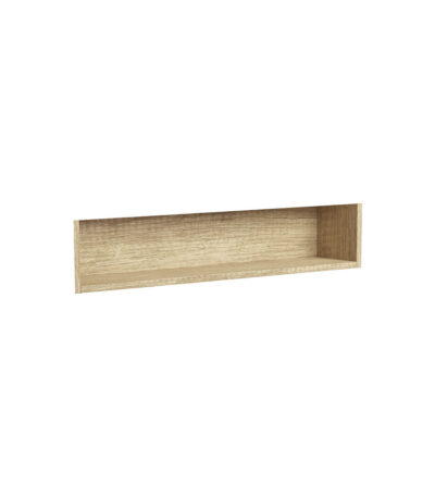 900 Display Shelf Insert for Mirror Cabinet, Scandi Oak