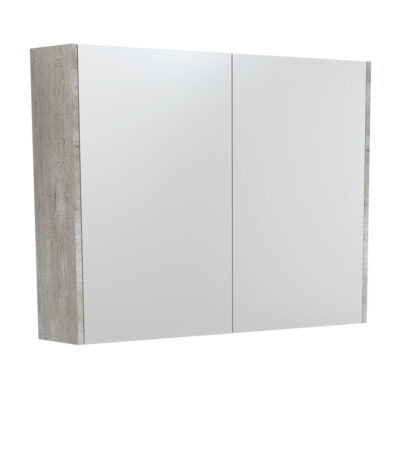 900 Mirror Cabinet with Industrial Side Panels