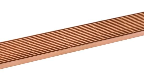 900mm DIY Rose Yellow Gold Grill Floor Waste/Shower Grate | GW-RG-900-DIY