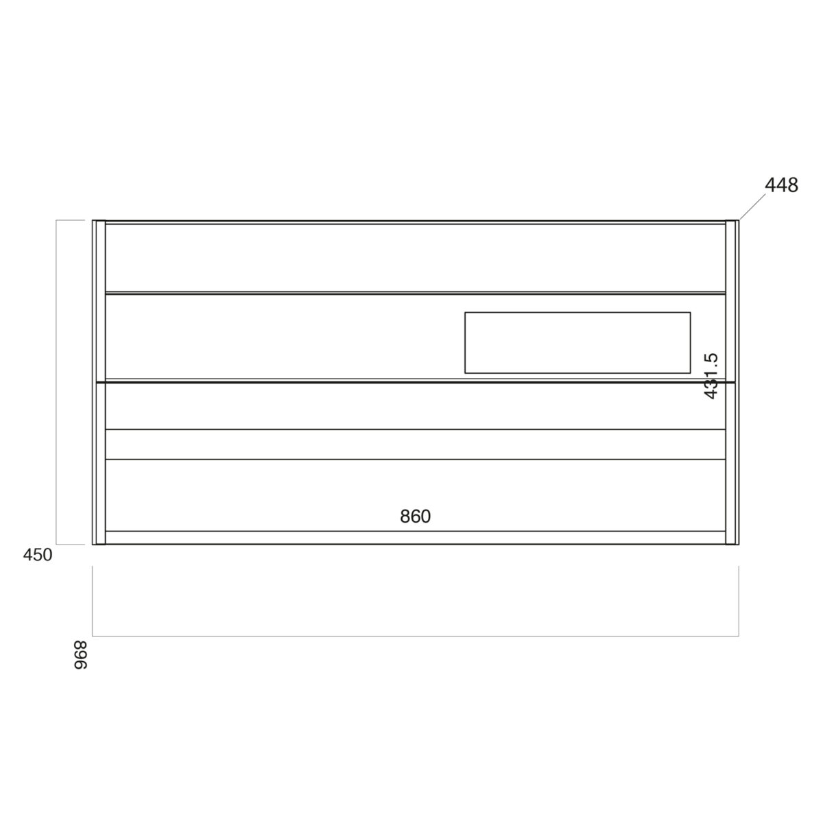 Cabinet Bella900W - Image 3