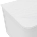 Cloudburst Solid Surface Top, Curved Full Depth - Image 2
