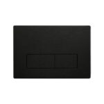 Novus Wall Hung Smart Toilet With Round Gun Metal Stainless Steel Flush Plate - Image 3
