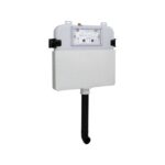 Venus Rimless Floor Pan with SQUARE Chrome ABS flush Plate - Image 3