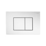 Venus Rimless Floor Pan with SQUARE Chrome ABS flush Plate - Image 2