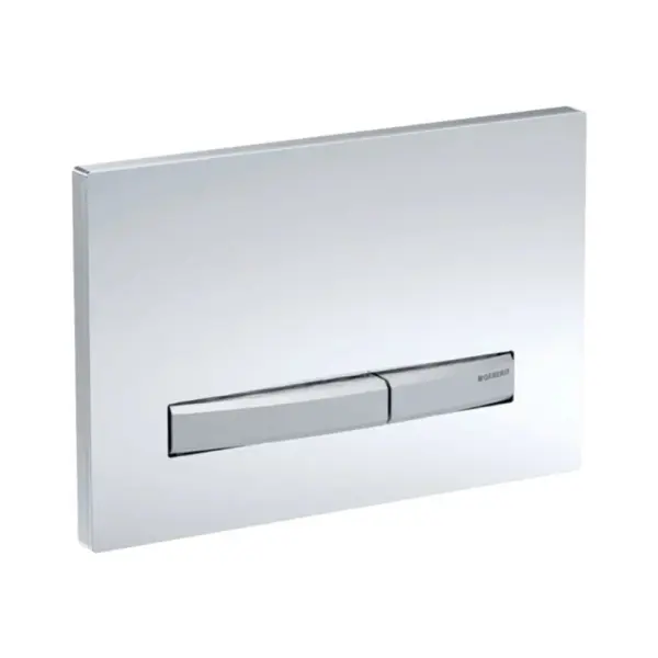 Pnuematic In Wall Flush Button - WHITE