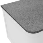 Moonscape Solid Surface Top, Curved Full Depth - Image 2