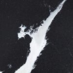 Nero Vena Silica Free Stone Top, Rectangular Full Depth with Single Undermount Basin Hole - Image 2