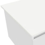 Pure White Solid Surface Top, Curved Full Depth - Image 3