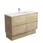 Sarah Roman Sand Undermount Vanity - Image 4