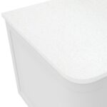 Snowflake Solid Surface Top, Curved Full Depth - Image 2