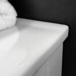 Dolce Edge Walnut Wall Hung Vanity - Image 4