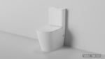Vera Extra High Tornado Flushing Back to Wall Toilet Suite