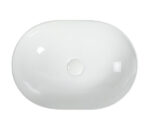 Palavido Above Counter Basin With Pop Up Waste - GLOSS WHITE - Image 2