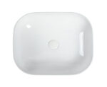 Meleni Above Counter Basin With Pop Up Waste - GLOSS WHITE - Image 2