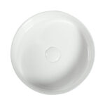 Lvia Drop In Basin With Pop Up Waste - GLOSS WHITE - Image 4