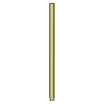 ABEY 1SD400 BRASS 400MM ROUND DROPPER GARETH ASHTON CHROME AND COLOURED - Urban Designs Bathroom and Kitchen