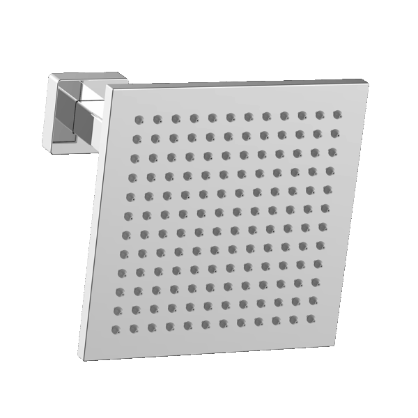 ABEY 2SVSQ BRASS SQUARE VERTICAL SHOWER 200MM DROP GARETH ASHTON CHROME AND COLOURED - Urban Designs Bathroom and Kitchen