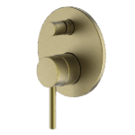ABEY 3SHD-EXT + SHD-INT-SP LUCIA COMPLETE SHOWER/BATH DIVERTER MIXER FOR 70MM WALL CAVITIES GARETH ASHTON CHROME & COLOURED - Urban Designs Bathroom and Kitchen