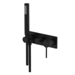 ABEY 6BS-WS POCO 3 HOLE BATH/SHOWER MIXER SET GARETH ASHTON CHROME & COLOURED - Urban Designs Bathroom and Kitchen
