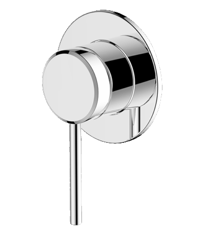 ABEY 6SH-EXT POCO SHOWER MIXER GARETH ASHTON CHROME & COLOURED - Urban Designs Bathroom and Kitchen