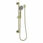 ABEY SRA06 ROUND HAND SHOWER ON RAIL GARETH ASHTON CHROME AND COLOURED - Urban Designs Bathroom and Kitchen
