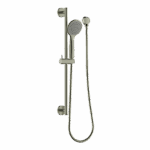ABEY SRA06 ROUND HAND SHOWER ON RAIL GARETH ASHTON CHROME AND COLOURED - Urban Designs Bathroom and Kitchen