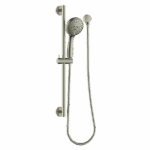 ABEY SRA07 ROUND 3 FUNCTION HAND SHOWER ON RAIL GARETH ASHTON CHROME AND COLOURED - Urban Designs Bathroom and Kitchen