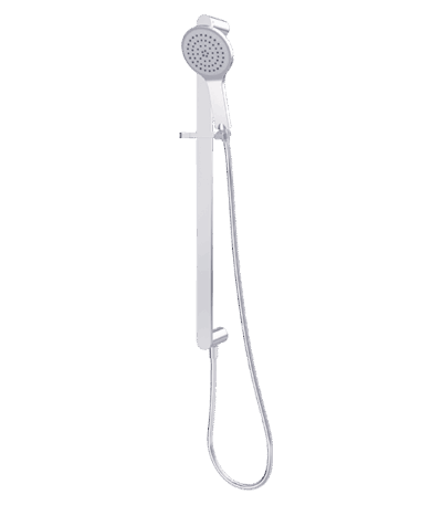 ABEY SRB09 SILHO STREAM HAND SHOWER AND RAIL DIRECT INTAKE GARETH ASHTON CHROME AND COLOURED - Urban Designs Bathroom and Kitchen