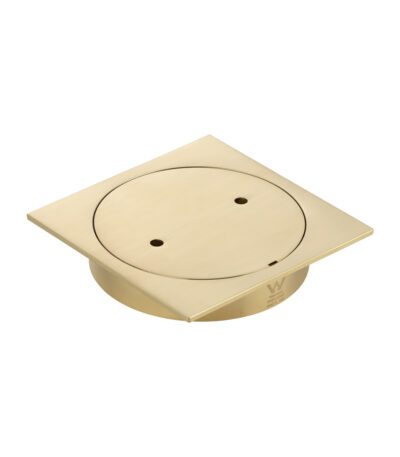 ABI Inspection Outlet Square - Brushed Brass