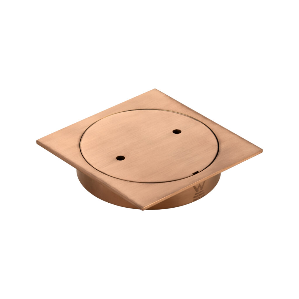 ABI Inspection Outlet Square - Brushed Copper