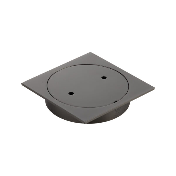 ABI Inspection Outlet Square - Brushed Gunmetal