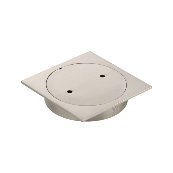 ABI Inspection Outlet Square - Brushed Nickel