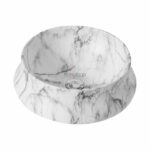Above Counter Ceramic Basin - Carrara - Matt White - Round - 400mm | PA4040CRA