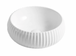 Above Counter Ceramic Basin - Matt White - Round - 400mm | PA4014MW