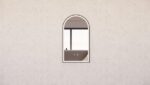 ABS RIVA MLED-AR2-BF WALL MOUNTED FRAMED LED ARCH MIRROR MATTE BLACK - Urban Designs Bathroom and Kitchen