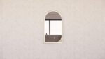 ABS RIVA MLED-AR2-GF WALL MOUNTED FRAMED LED ARCH MIRROR BRUSHED GOLD - Urban Designs Bathroom and Kitchen