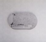 ABS RIVA MLED-O2 BACKLIT FRAMLESS LED MIRROR OVAL - Urban Designs Bathroom and Kitchen