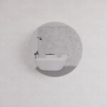 ABS RIVA MLED-R4 BACKLIT FRAMLESS LED MIRROR ROUND - Urban Designs Bathroom and Kitchen