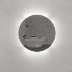 ABS RIVA MLED-R4 BACKLIT FRAMLESS LED MIRROR ROUND - Urban Designs Bathroom and Kitchen