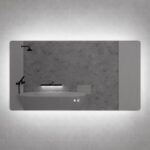 ABS RIVA MLED-S5 BACKLIT FRAMLESS LED MIRROR SQUARE & RECTANGLE - Urban Designs Bathroom and Kitchen