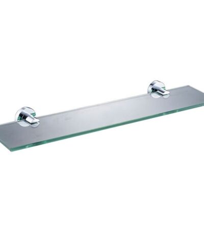 ACL 21803 RUBY GLASS SHELF 520MM CHROME - Urban Designs Bathroom and Kitchen